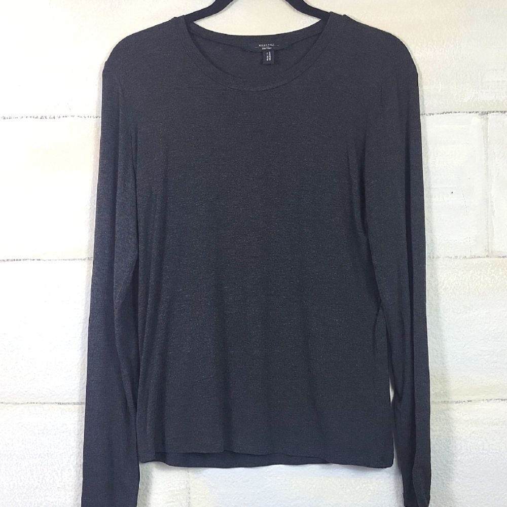 Max Mara Weekend dark gray Long Sleeve Shirt. Size‎ L